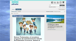 Desktop Screenshot of prensa.pullmantur.es